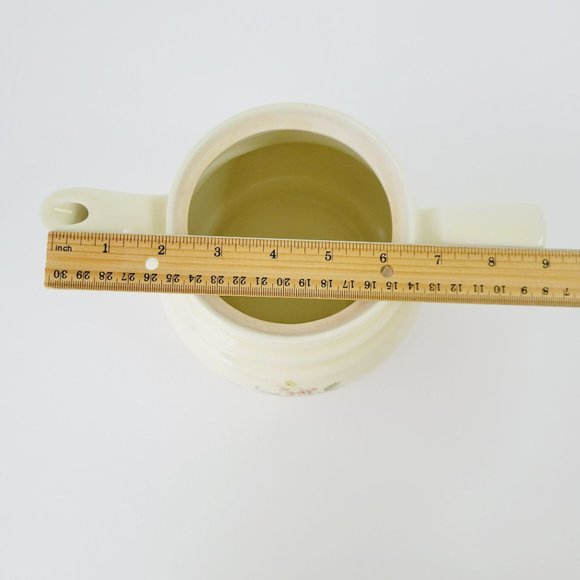 Vintage Enterprise Aluminum by Hall Rambling Rose DripOLator Pot Pink Floral USA - Picture 13 of 13